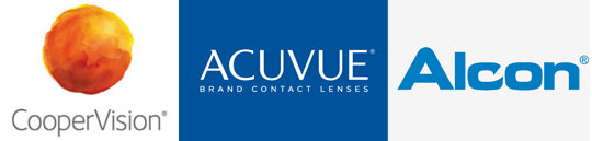 Contact lens Logos