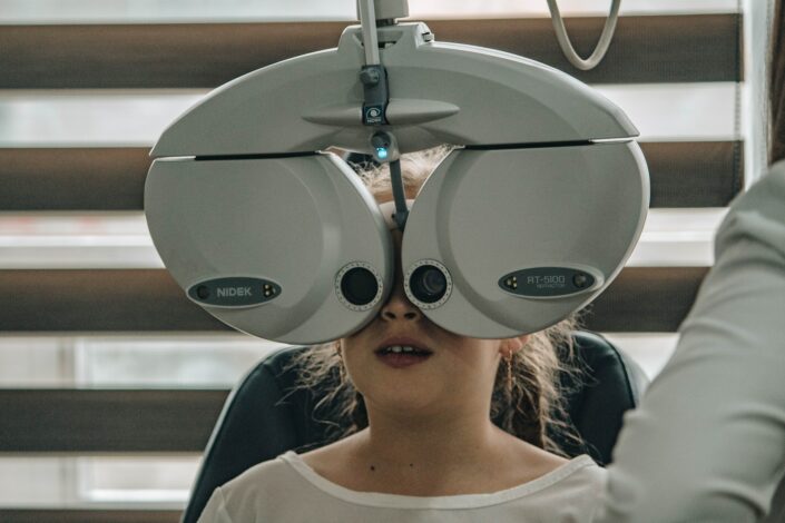 eye exam for child